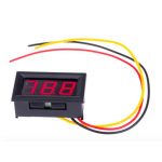 HR0352 0.36inch 3 wires LED Mini Digital Voltmeter DC  0V To 99.9V Red/Green/Blue